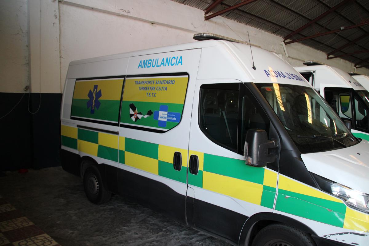 Una ambulancia del servicio. Foto de archivo.